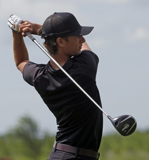 SPORTS. GOLF . Charlie Boyeckho  from Wpg.at Players Cup Monday Qualifier at Southwood CC.  July 7 2014 / KEN GIGLIOTTI / WINNIPEG FREE PRESS