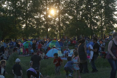 Winnipeg Folk Festival Main Stage friday night in Birds Hill Park during a beautiful summer evening-See Jen Zoratti story- July 11, 2014   (JOE BRYKSA / WINNIPEG FREE PRESS)