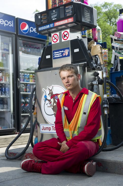 140716 Winnipeg - DAVID LIPNOWSKI / WINNIPEG FREE PRESS  Dylan Lebrun, 18 was allegedly robbed twice by his own brother while working at Domo. The second incident ended when the accused was shot by Police.  Mike McIntyre story