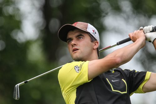 Zach Sackett during the Manitoba Junior Golf Championships at Rossmere Country Club Thursday afternoon. 140717 - Thursday, July 17, 2014 -  (MIKE DEAL / WINNIPEG FREE PRESS)