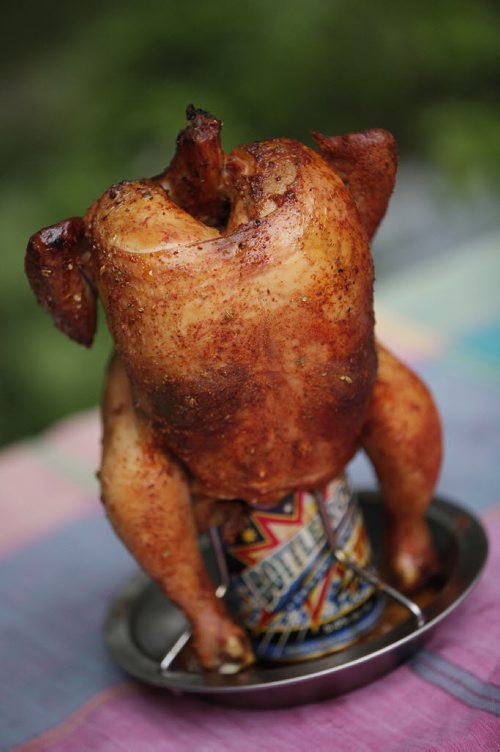 July 21, 2014 - 140721  -  Beer Can Chicken with All-purpose BBQ rub Monday, July 21, 2014. John Woods / Winnipeg Free Press