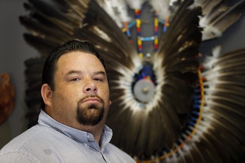 biz -  Bear Paw Engineering and Project Management, Campbell is the president and owner of one of the few aboriginal owned professional services firm. The company has just landed hired its 12th aboriginal staffer and landed a major housing contract at Little Saskatchewan First Nation. Story by Martin Cash | Business Reporter/ Columnist July 24 2014 / KEN GIGLIOTTI / WINNIPEG FREE PRESS