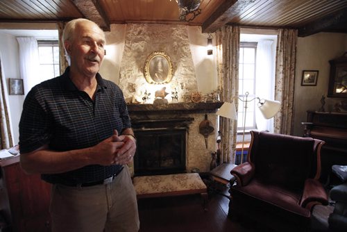 July 24, 2014 - 140724  -  Fraser Stewart runs Bunn House, a bed and breakfast just north of Lockport, which was built in 1862 and is one of the oldest in Manitoba. Bunn House photographed Thursday, July 24, 2014 for .  John Woods / Winnipeg Free Press