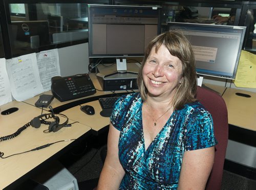 Former Health Links Info Sante nurse Gisele Blair comes back to celebrate the healthcare centre's 20th anniversary on Tuesday. She retired in May but worked right help centre since 1996. Sarah Taylor / Winnipeg Free Press July 29, 2014
