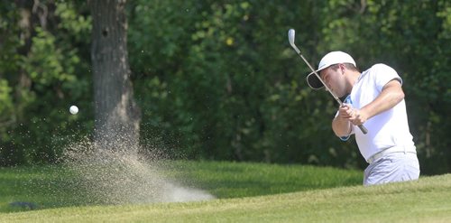 Golfer Jack Werhun from Dugald, MB during the Canadian Men's Amateur Qualifier round Friday at the Elmhurst Golf & Country Club. Kyle Edwards story. lWayne Glowacki/Winnipeg Free Press August 1 2014