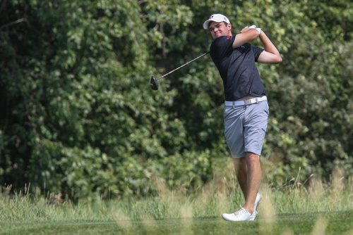 Corey Conners from Listowel, ON during the Canadian Amateur golf championship at Southwood Golf and Country Club Monday afternoon. 140804 - Monday, August 04, 2014 -  (MIKE DEAL / WINNIPEG FREE PRESS)