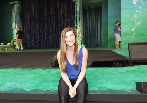 Colleen Furlan stars as Ariel in Disney's Little Mermaid starting August 13 at Rainbow Stage in Kildonan Park. Sarah Taylor / Winnipeg Free Press August 8, 2014