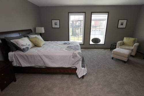 master bedroom .News Homes . 187 Lake Bend Rd. story by Todd Lewys . Aug 11 2014 / KEN GIGLIOTTI / WINNIPEG FREE PRESS