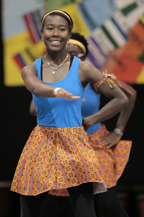 August 11, 2014 - 140811  -  Dancers perform at Folklorama's  African Pavilion Monday, August 11, 2014.  John Woods / Winnipeg Free Press
