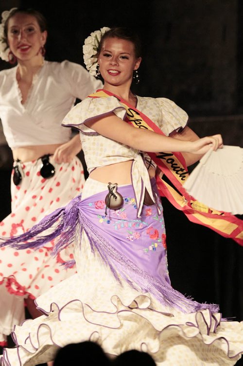 August 11, 2014 - 140811  -  Dancers perform at Folklorama's Espana Pavilion Monday, August 11, 2014.  John Woods / Winnipeg Free Press