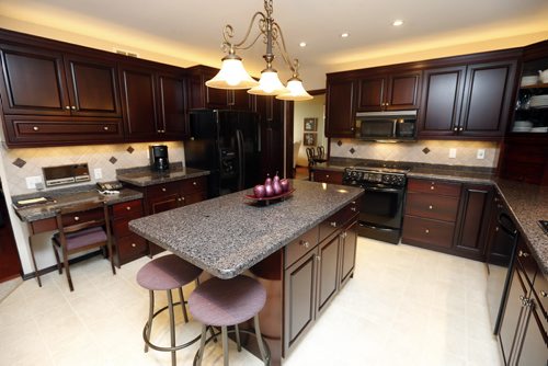 kitchen -Homes ,luxury home in  La Salle Mb. At 50 Kingswood Drive  story by Todd Lewys . Aug 12 2014 / KEN GIGLIOTTI / WINNIPEG FREE PRESS
