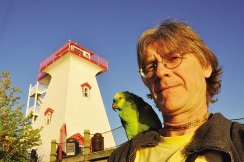 Canstar Community News Doug Kretchmer, a.k.a. QUIDAM, pictured in Nova Scotia. Kretchmer is hosting "Travels with QUIDAM" in conjunction with the Wayne Arthur Gallery. (SUPPLIED/THE LANCE/CANSTAR)