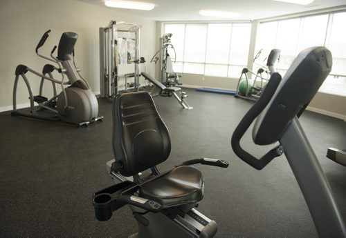 The Enclave, 2000 St. Mary's Road. Gym. Sarah Taylor / Winnipeg Free Press August 20, 2014