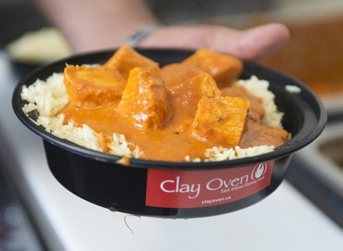 Clay Oven, butter chicken. Sarah Taylor / Winnipeg Free Press August 22, 2014. Romona Goomansingh's story
