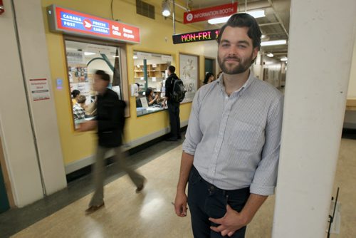 Rorie Mcleod Arnould, University of Winnipeg Students' Association -See 49.8 Jen Zoratti story- Aug 25, 2014   (JOE BRYKSA / WINNIPEG FREE PRESS)