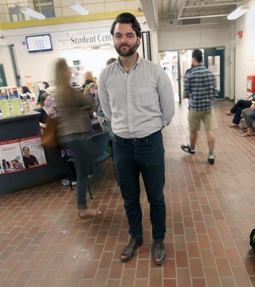 Rorie Mcleod Arnould, University of Winnipeg Students' Association -See 49.8 Jen Zoratti story- Aug 25, 2014   (JOE BRYKSA / WINNIPEG FREE PRESS)