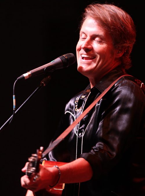 Jim Cuddy of Blue Rodeo at the Assiniboine Park concert Friday night in WinnipegStandup Photo- Sept 05, 2014   (JOE BRYKSA / WINNIPEG FREE PRESS)