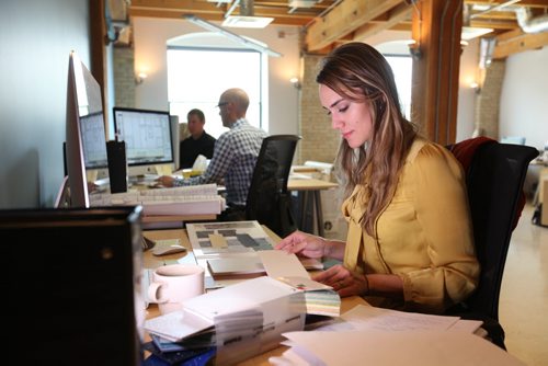 City Beautiful, part 3 - Mark Ager and Gail Little, U of M grads who own their own architecture firm called Ager Little Architects on Market Ave, in Winnipeg's historic Exchange District.   Sept 16,  2014 Ruth Bonneville / Winnipeg Free Press