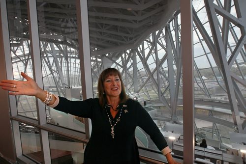 The Friends of the Canadian Museum for Human Rights, led by Gail Asper has raised millions for the project -See Randy Turner story- Sept 16, 2014   (JOE BRYKSA / WINNIPEG FREE PRESS)