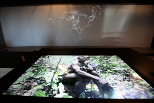 Tour of CMHR - Installation # 9 - RIghts Today Sept 17,  2014 Ruth Bonneville / Winnipeg Free Press