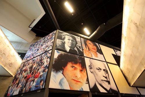 Tour of CMHR - Installation # 3 - Canadian Journeys.  Sept 17,  2014 Ruth Bonneville / Winnipeg Free Press