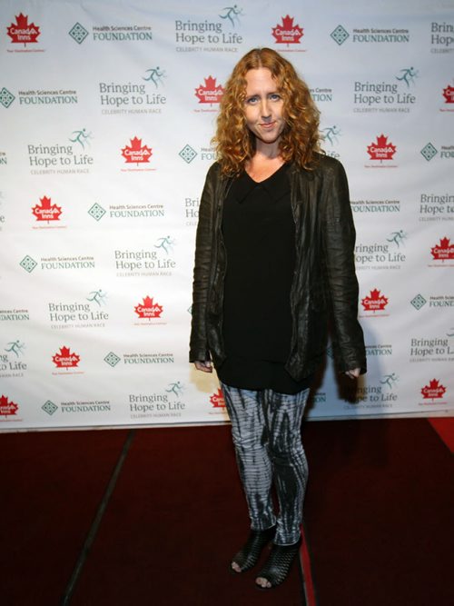 CELEBRITY HUMAN RACE-Celebrity Draft Party red carpet- Brooke Smith-Actress Ray Donavan and Greys Anatomy - at the Stereo Night Club 1034 Elizabeth Road- The Health Sciences Centre Foundation Celebrity Human Race brings action, entertainment and interactive philanthropy to Winnipeg Friday September 26th and Saturday September 27th, 2014- The race starts at the Health Sciences entre-820 Sherbook Ave Saturday at 1130 Am- Standup Photo- (more info from email if required)- Sept 26, 2014   (JOE BRYKSA / WINNIPEG FREE PRESS)