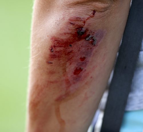 The MennoCross cyclocross race at the Canadian Mennonite University, Saturday, September 27, 2014. (TREVOR HAGAN/WINNIPEG FREE PRESS)