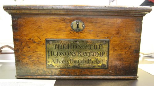 The Albany factory packet  circa 1800- part of the Hudsons Bay Company collection at Manitoba Archives.-See Murray McNeil story- Sept 30, 2014   (JOE BRYKSA / WINNIPEG FREE PRESS)