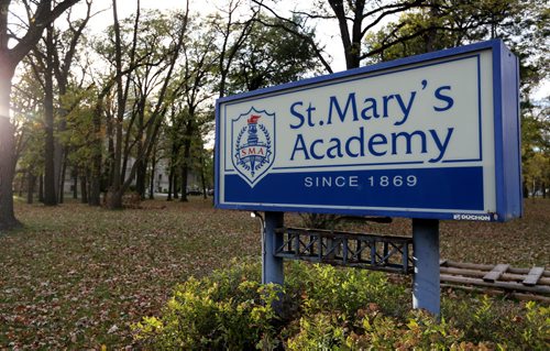 St. Mary's Academy. Friday, October 3, 2014. (TREVOR HAGAN/WINNIPEG FREE PRESS)
