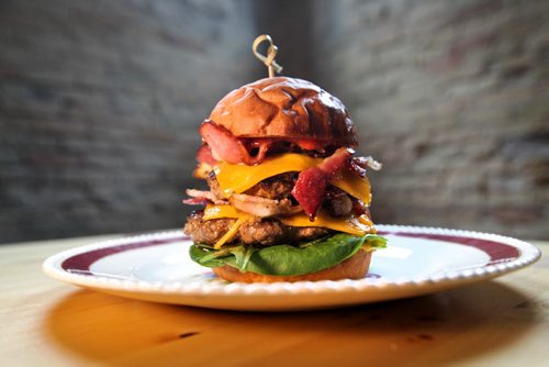 Restaurant Review, Maw's Garage Eatery & Bar. Executive Chef Jared Gossen.  Charlie Sheen Burger.  Oct 08,  2014 Ruth Bonneville / Winnipeg Free Press