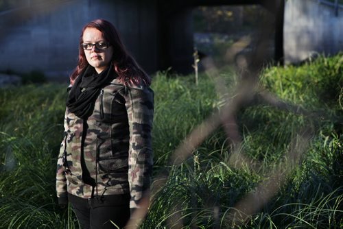 Amanda Burling, an 18-year-old ward of CFS , talks about   a two-week experience of being placed in a hotel three years ago when she was 15.  See story. Oct 09,  2014 Ruth Bonneville / Winnipeg Free Press