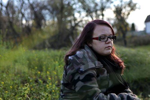 Amanda Burling, an 18-year-old ward of CFS , talks about   a two-week experience of being placed in a hotel three years ago when she was 15.  See story. Oct 09,  2014 Ruth Bonneville / Winnipeg Free Press