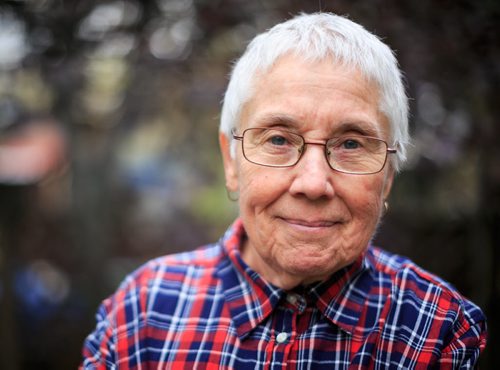 Heather Erickson, 73, is running for ward four councillor in Springfield, Manitoba. See story by Bill Redekop 141008 - Wednesday, October 08, 2014 - (Melissa Tait / Winnipeg Free Press)