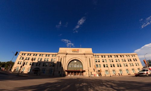 Union Station, which was modelled after New York City's Grand Central Terminal. For City Beautiful book 140901 - Monday, September 01, 2014 - (Melissa Tait / Winnipeg Free Press)