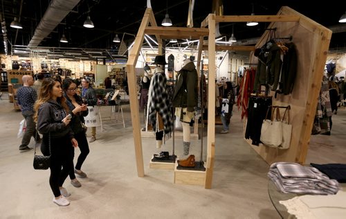 Urban Outfitters opened today in Polo Park, Thursday, October 16, 2014. (TREVOR HAGAN/WINNIPEG FREE PRESS)