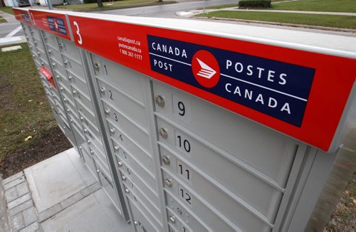 Canada Post Community Mailboxes at Jefferson Ave and Tulip St in Winnipeg-See story- Oct 16, 2014   (JOE BRYKSA / WINNIPEG FREE PRESS)