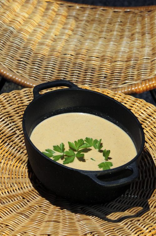 FOOD - The Boreal Feast. Doris Brändström's Sandsopp soup. BORIS MINKEVICH / WINNIPEG FREE PRESS October 20, 2014
