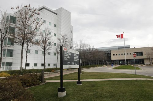 The National Microbiology Lab (The Canadian Science Centre for Human and Animal Health) on Arlington St. in Winnipeg.  Wayne Glowacki/Winnipeg Free Press Oct.22  2014