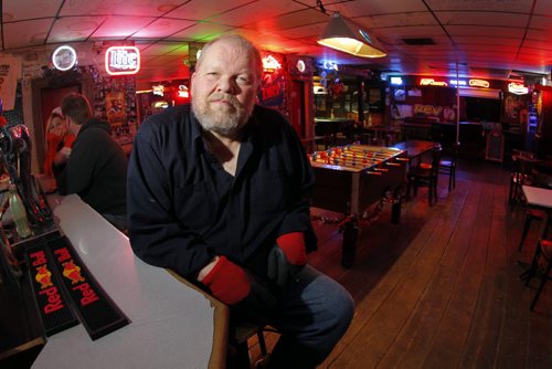 49.8 feature on rural hotel beverage rooms. Brunkild Bar and Grill. Brunkild owner Gary Desrosiers. Desrosiers has owned the bar for 16 years. He also now owns the convenience store next door, so he can sell spirits as well as beer. Gary's big thing is he drives in customers from Wpg and rural towns like Carman in a bus, then drives them home. BORIS MINKEVICH / WINNIPEG FREE PRESS October 23, 2014