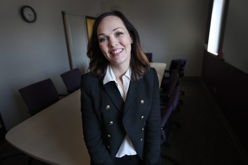 Tracey Maconachie- Executive Director of the Life Sciences Industry Association. Story is about a new industry profile on current dynamics in the sector. - See Martin Cash story - Oct 24, 2014   (JOE BRYKSA / WINNIPEG FREE PRESS)