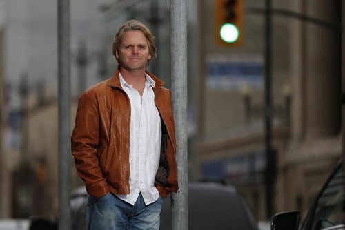 October 27, 2014 - 141027  -  Winnipeg architect Brent Bellamy photographed on Portage Avenue Monday, October 27, 2014. John Woods / Winnipeg Free Press