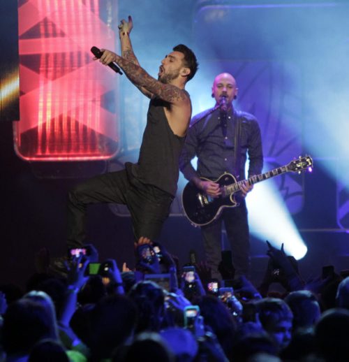 Award winning recording artists and Free The Children ambassadors Hedley perform at the WE Day Event in the MTS Centre Wednesday. Nick Martin  story. Wayne Glowacki/Winnipeg Free Press Oct.29   2014