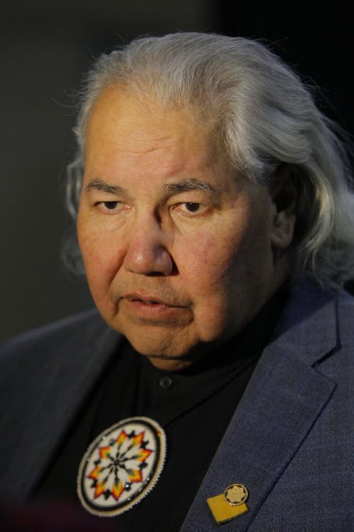 LOCAL - Justice Murray Sinclair at Engineering and Information Complex (EITC) Atrium, University of Manitoba Fort Garry Campus. BORIS MINKEVICH / WINNIPEG FREE PRESS October 30, 2014