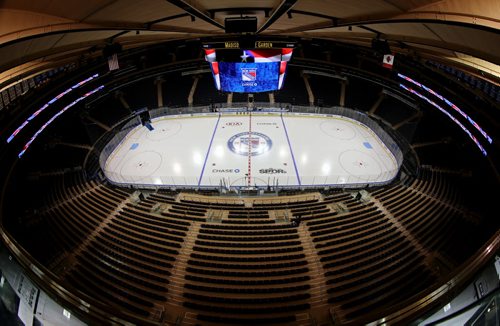 Madison Square Garden prior to Winnipeg Jets versus New York Rangers, in New York City, Saturday, November 1, 2014. (TREVOR HAGAN/WINNIPEG FREE PRESS)