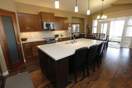 HOMES RESALE . kitchen 25 Hunterbrook RD in Bridgewater Forest. Todd Lewys story  NOV. 3 2014 / KEN GIGLIOTTI / WINNIPEG FREE PRESS