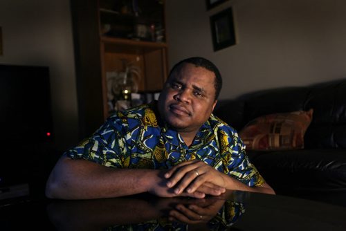 Alie Nasralla wants to visit his extended family over Christmas in Sierra  Leone but is concerned about quarantine requirements on his return home.   See Carol Sanders story.  Nov 5,  2014 Ruth Bonneville / Winnipeg Free Press