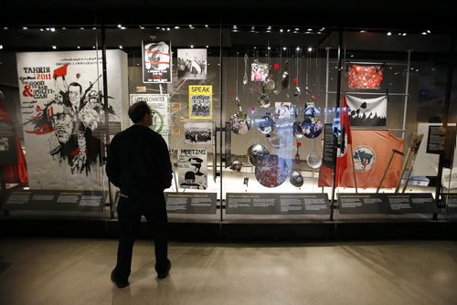 November 11, 2014 - 141111  -  Inspiring Change gallery opened at the Canadian Museum For Human Rights Tuesday, November 11, 2014. John Woods / Winnipeg Free Press