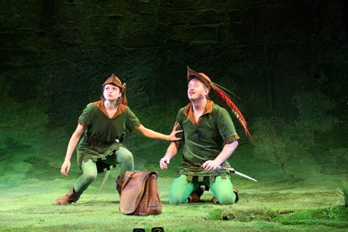 The Heart of Robin Hood- By David Farr at the John Hirsh Main Stage at the Royal MTC- Izzie Steel plays Marion, left as Christian Lloyd plays Pierre- See Kevins story Nov 12, 2014   (JOE BRYKSA / WINNIPEG FREE PRESS)