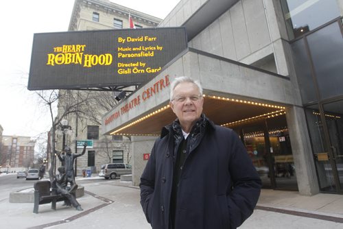 Ent.  Broadway director Walter Bobbie in Winnipeg to consult on The Heart of Robin Hood at RMTC. Kevin Prokosh story. WAYNE GLOWACKI / WINNIPEG FREE PRESS) Nov.12 2014