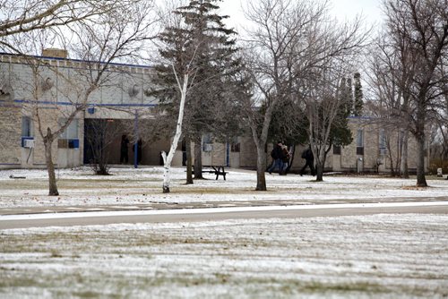 Southeast Collegiate at 1301 Lee Blvd in south Winnipeg was the high school that Renelle Harper attended.   Winnipeg Free Press Photo, (no photographer byline).